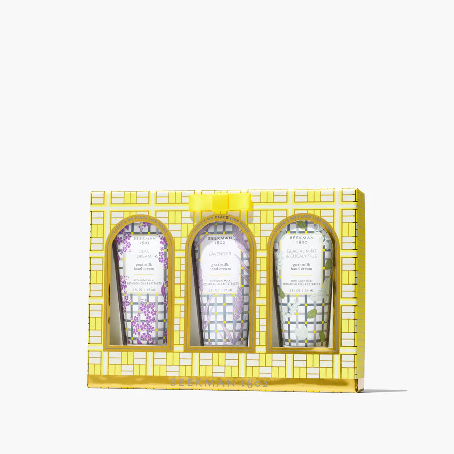 Hand Cream Trio Sampler Gift Set