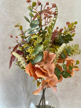 Autumn Hydrangea & Grasses Pick