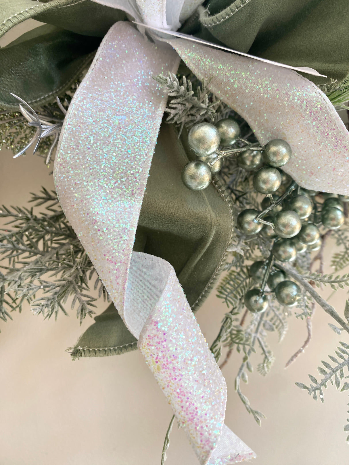 24" Celestial Winter Wreath