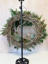 27" Majestic Charm Wreath
