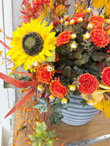 41" Autumn In New York Porch Pot