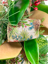 65" Berries And Pine garland