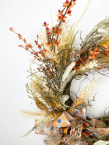 27" Fields of Autumn Wreath