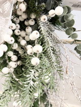 32" Winterberry Sparkle Swag