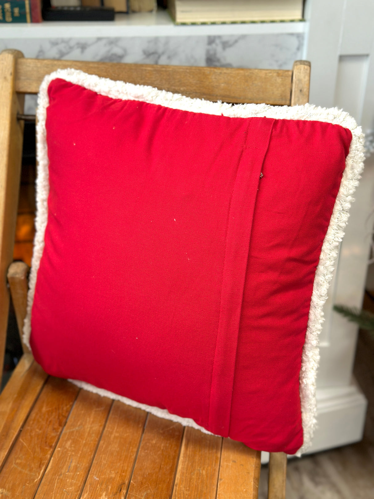Plaid Fleece Pillow