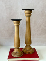 Natural Small Candleholder