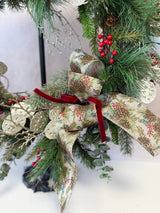 27" Majestic Charm Wreath