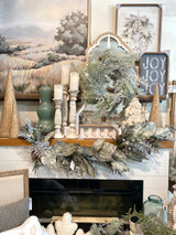 5" Serene Frost Garland
