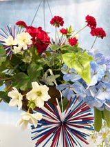 42" Summer Family Fun Hanging Basket
