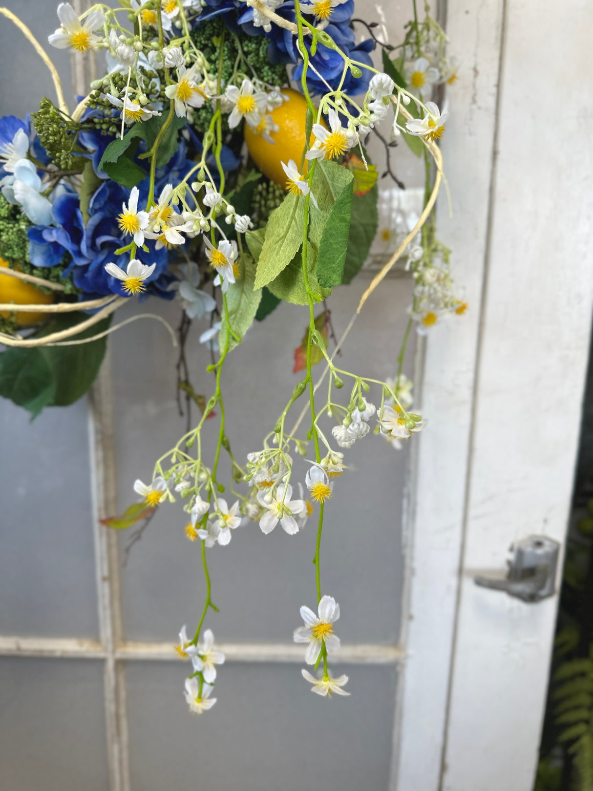 22" Lemon Drop Wreath