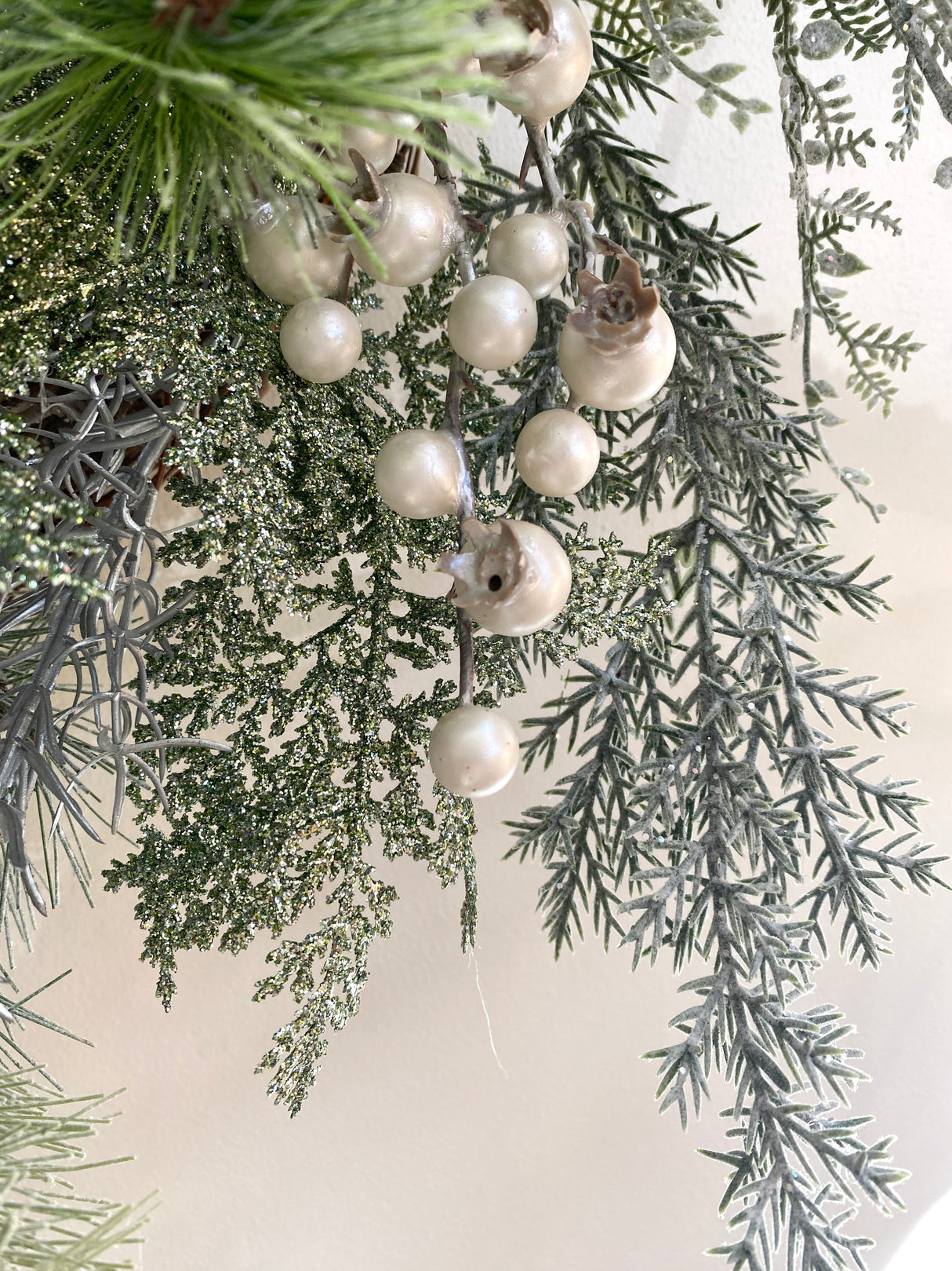 24" Celestial Winter Wreath