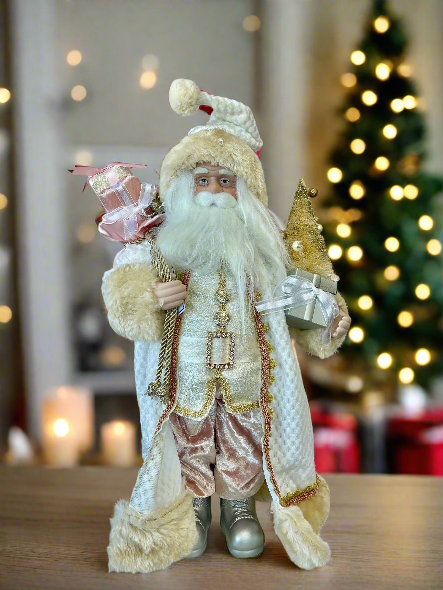 Pink Champagne Santa