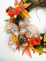 25" Harvest Season Wreath