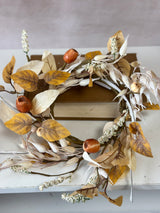 4.5" Bay Leaf Pod Candle Ring