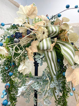 27" Mountain Blue Wreath