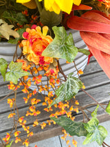 41" Autumn In Nebraska Porch Pot