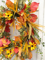 29" Fall Medley Wreath