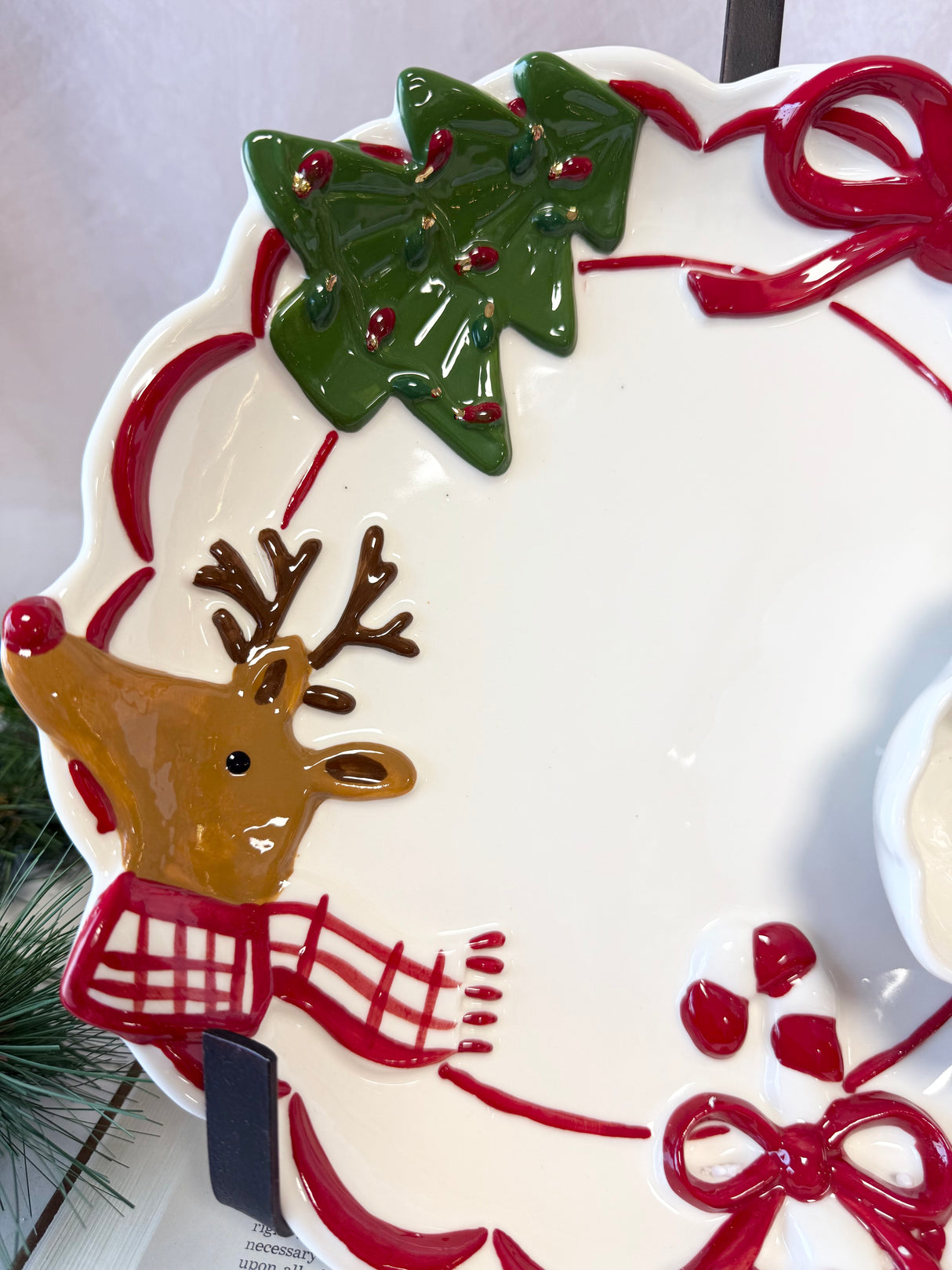 Christmas Chip & Dip Server