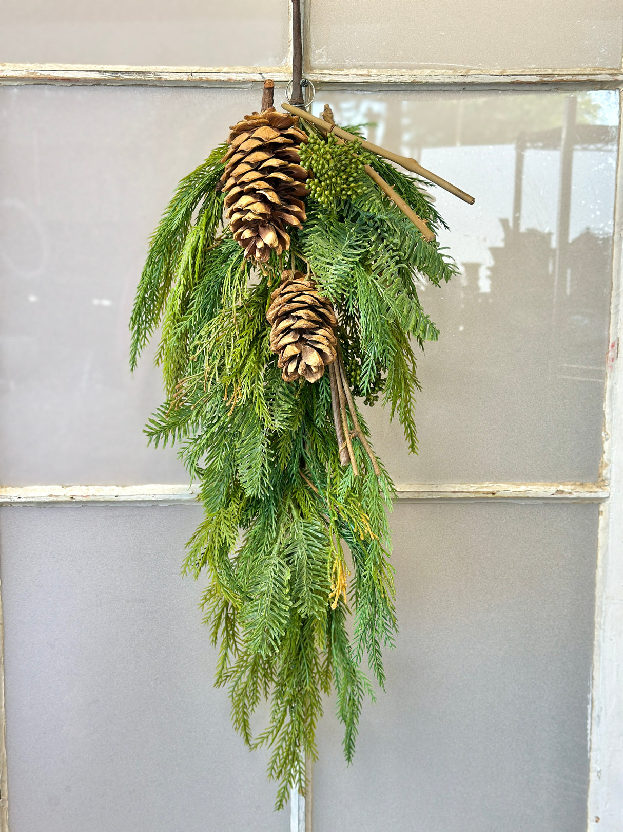 22" Real Touch Fine Pine Swag
