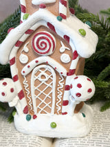 Holiday Sweets Resin Gingerbread House