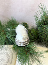 Winter Hat Glass Ornament