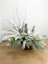 27" Frosted Meadow Centerpiece