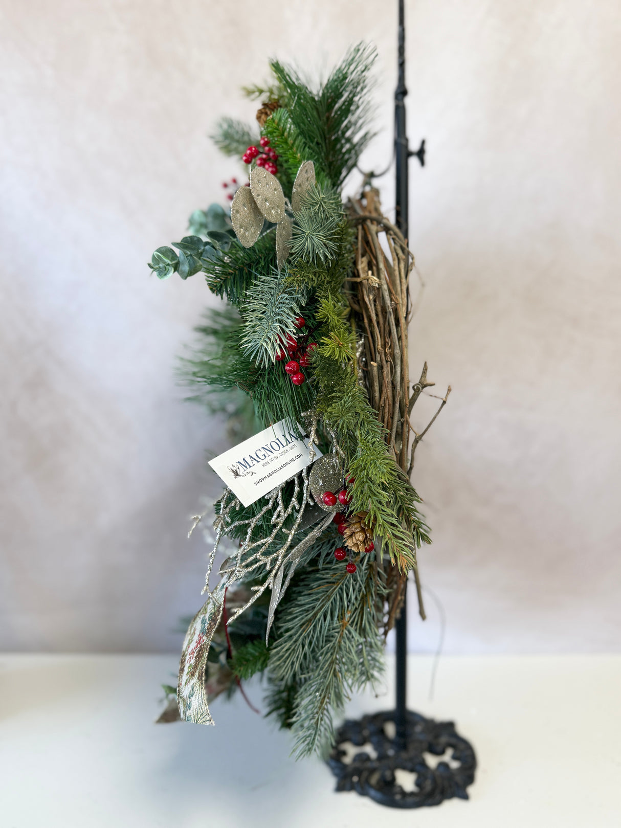 27" Majestic Charm Wreath