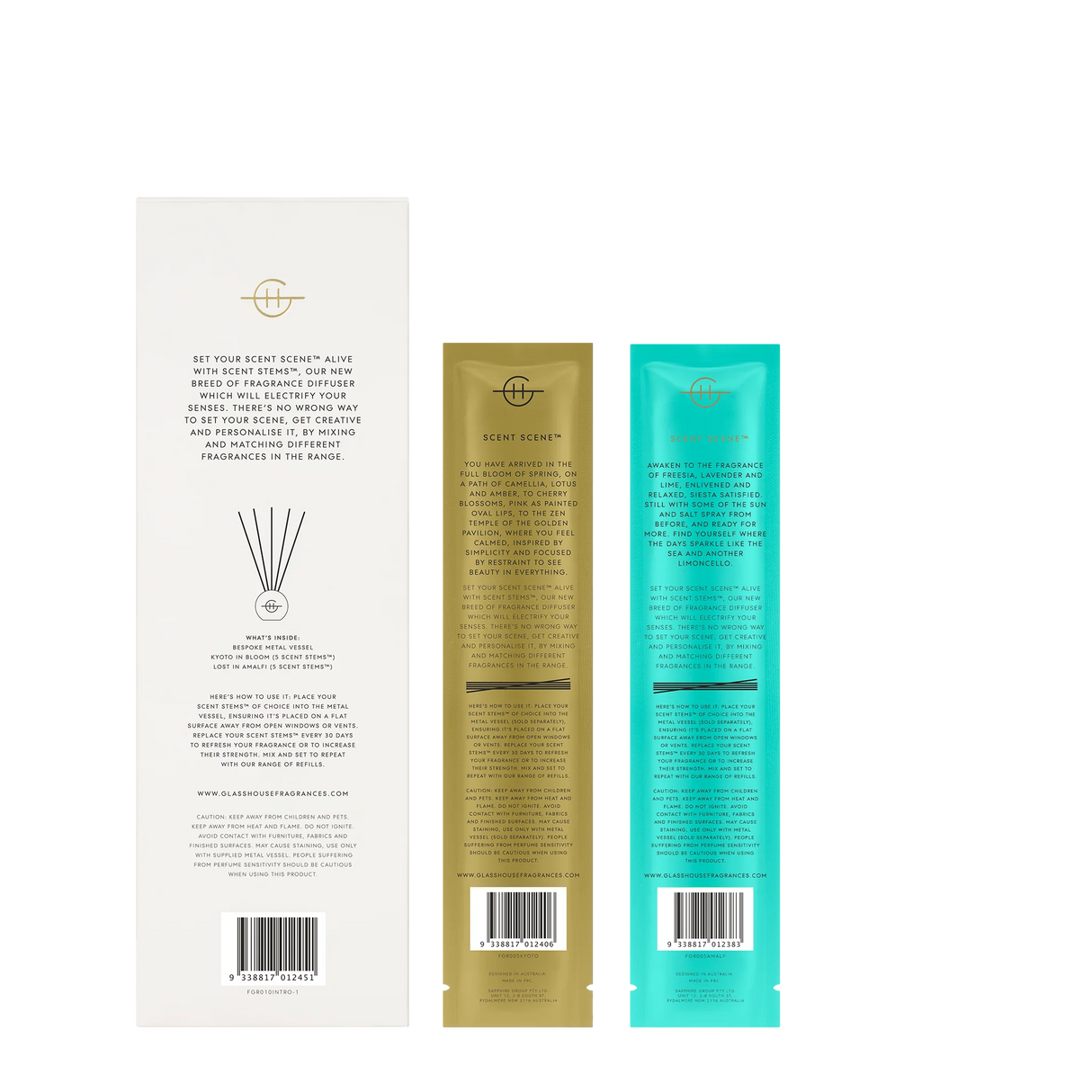 Lost Inamalfi & Kyoto In Bloom Scent Scene Duo
