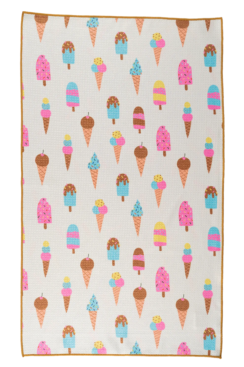 Ice Cream Cone Reversible Towel
