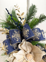 30" Golden Night Teardrop Swag