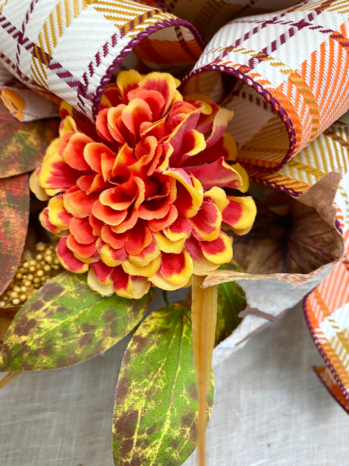 22" Majestic Fall Sunset Swag