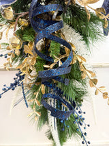 30" Golden Night Teardrop Swag