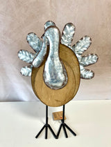 Metal Standing Turkey