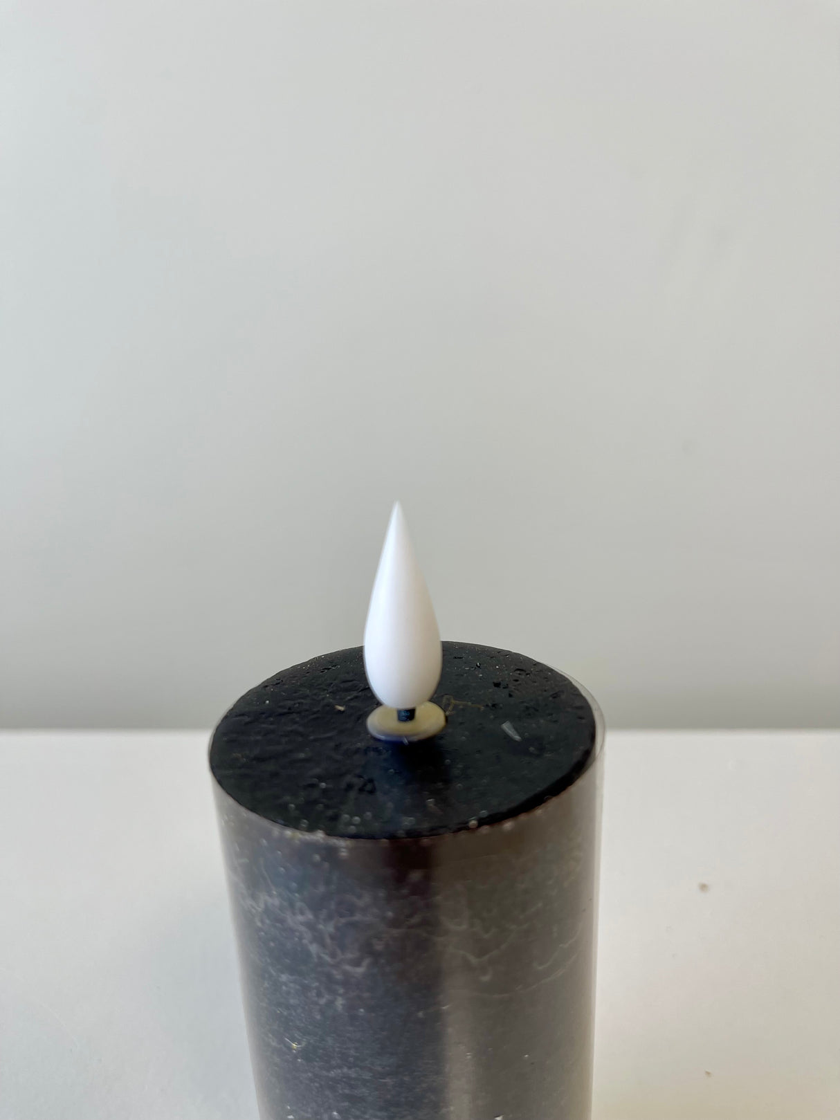 4" Black LED Votive