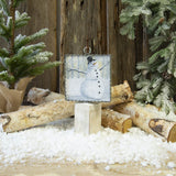 Snowy Snowman Mini Art
