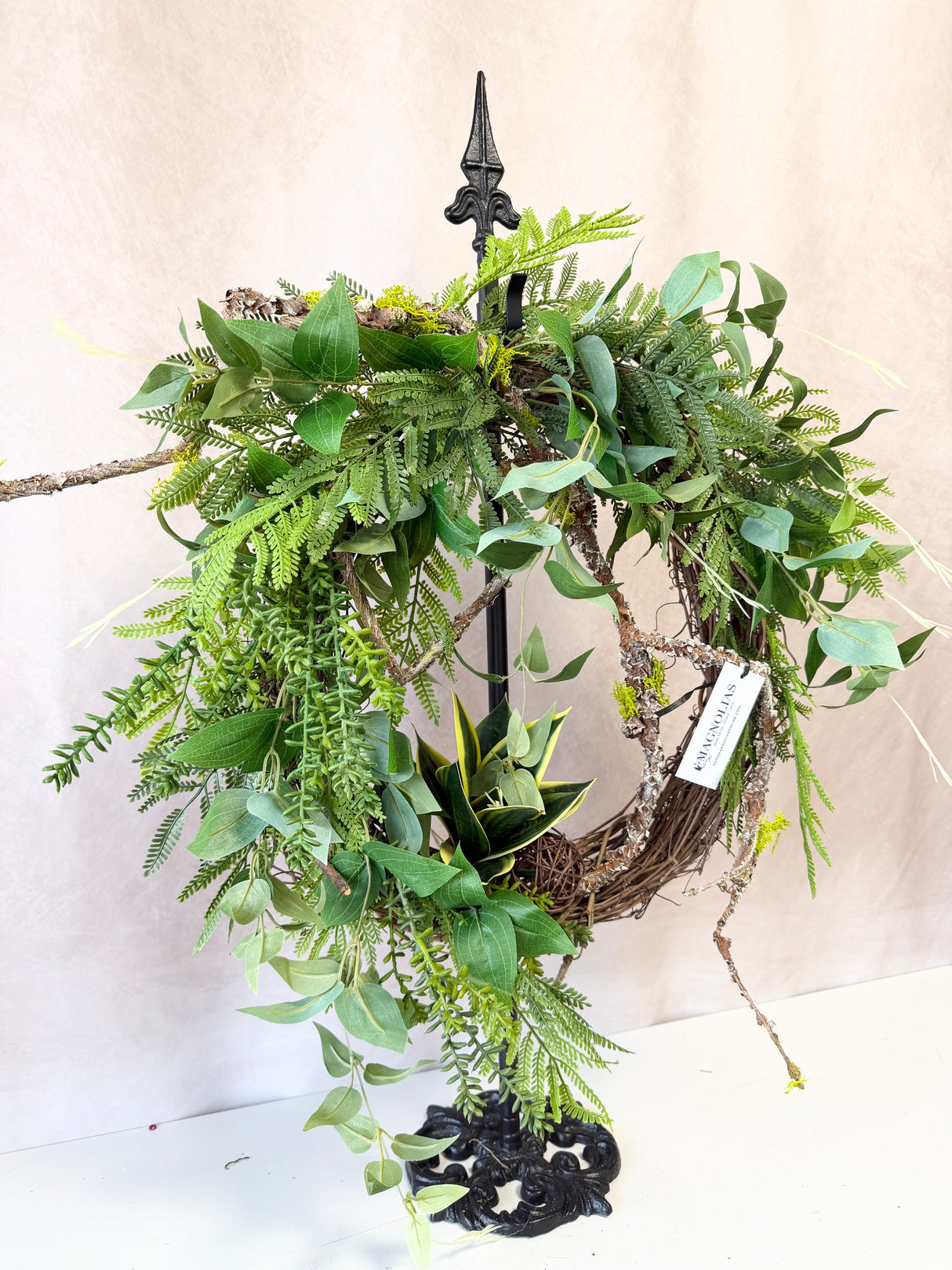 23" Green Journey Wreath
