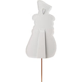Scarf Snowman Stake