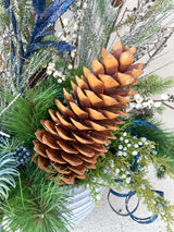 37" Jolly Pine Porch Pot