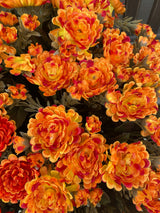 21" Fall In The Country Mum Porch Pot