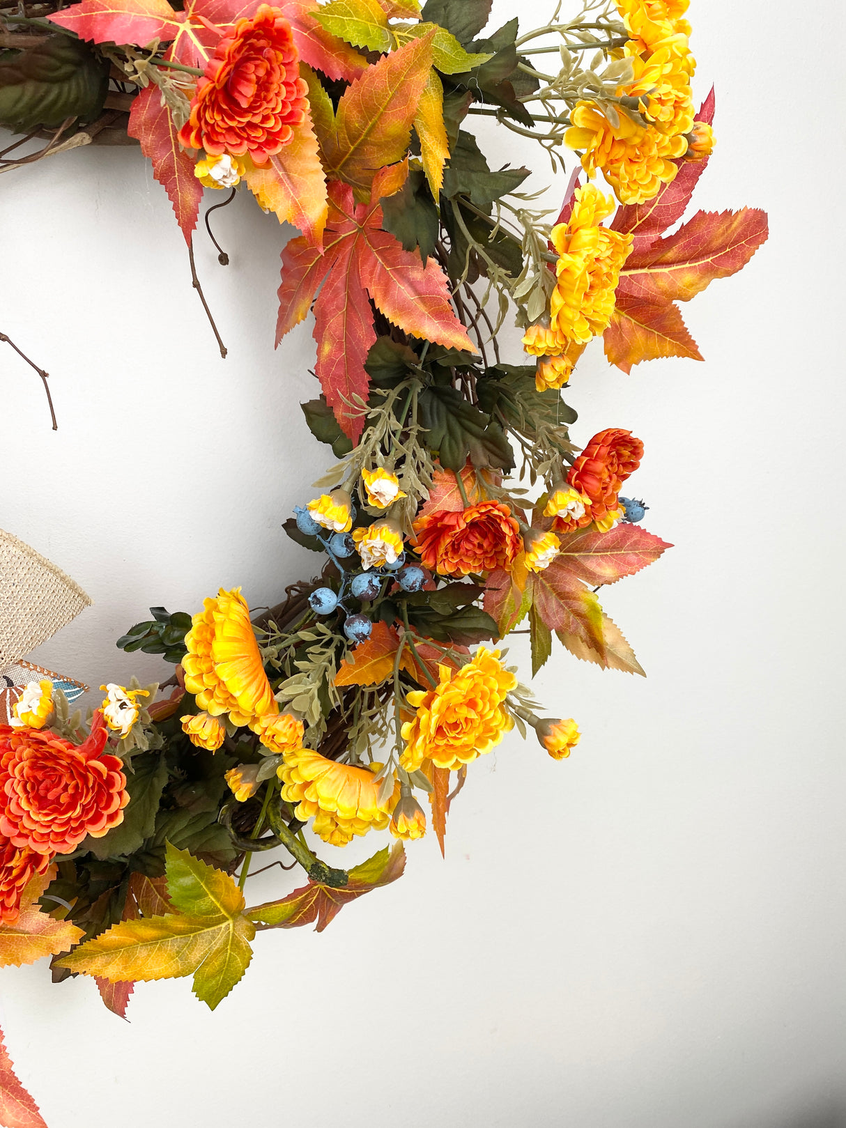 25" Harvest Season Wreath