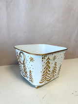Modern Holiday Planter - 3 Sizes
