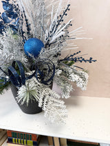 31" Blizzard Warning Porch Pot