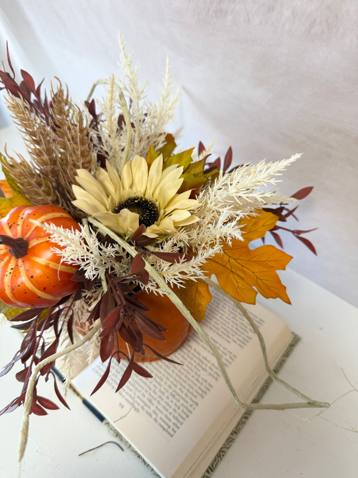 13" Golden October Centerpiece