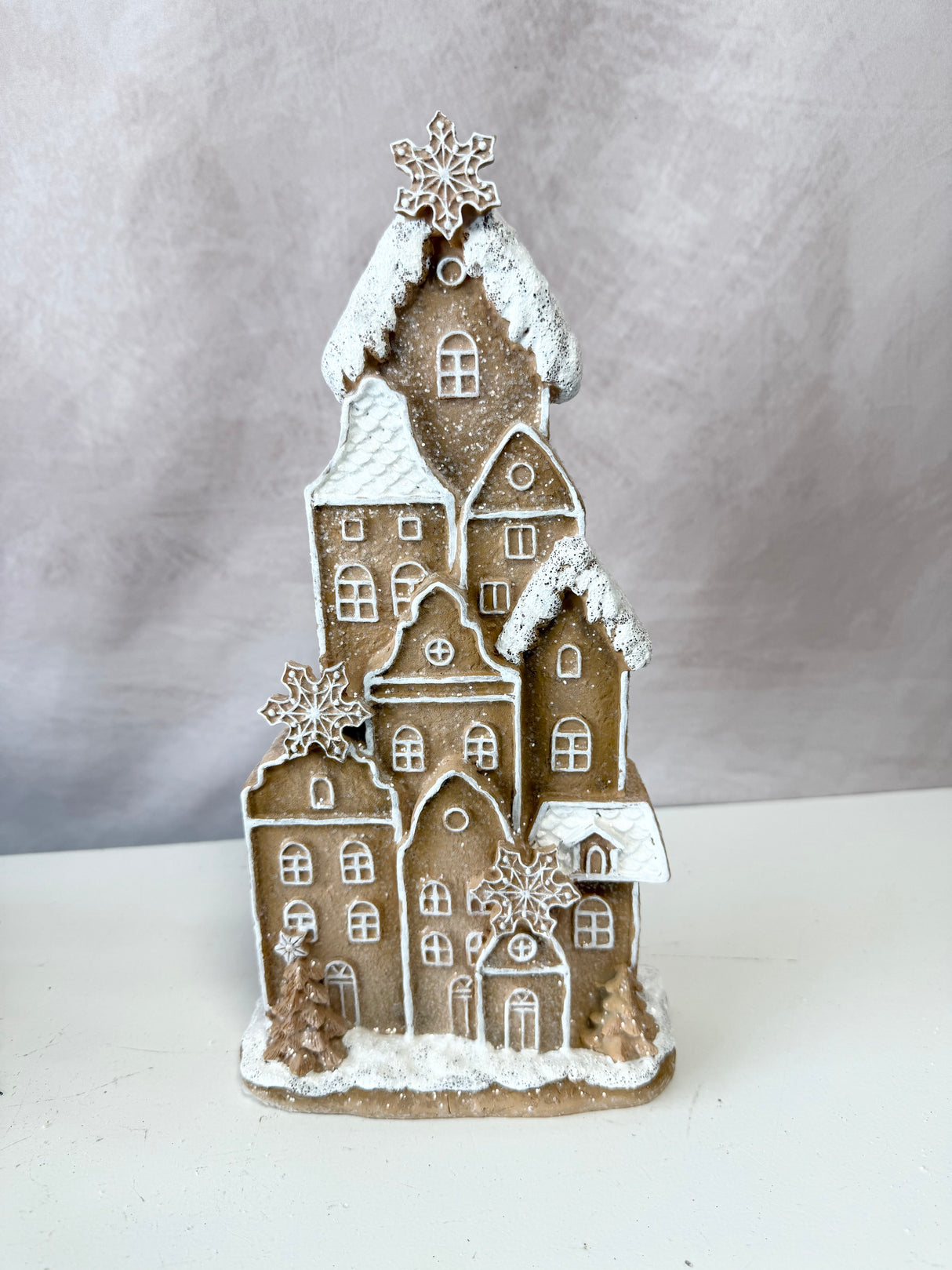 Snowed Gingerbread House
