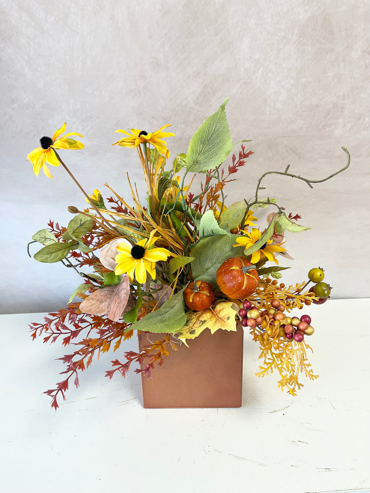 15" Autumn Joy Centerpiece