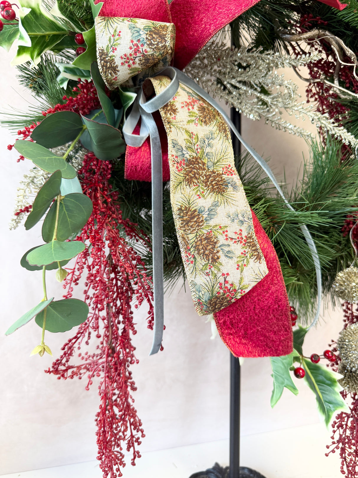 31" Handmade Christmas Wreath