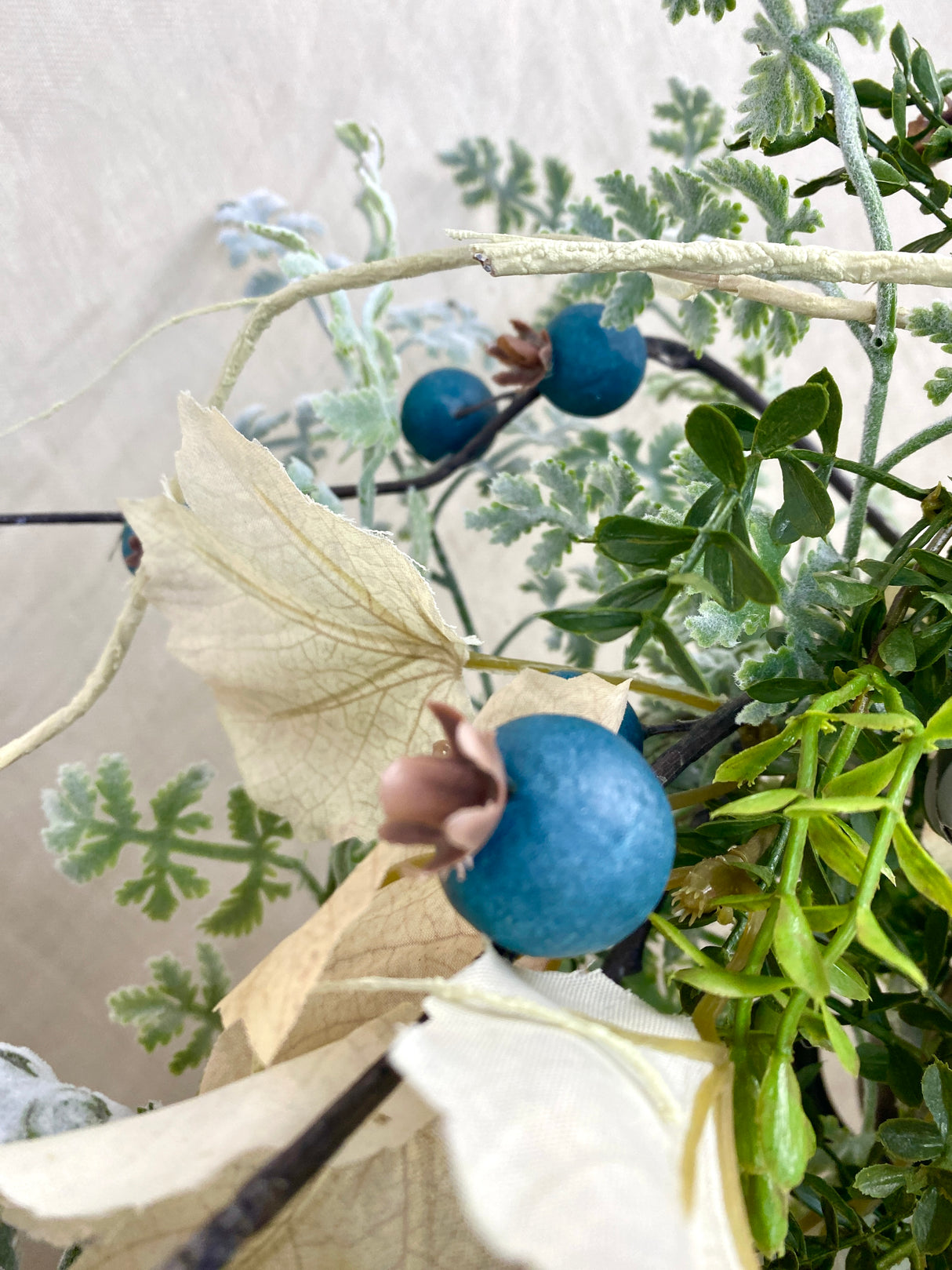 27" Mountain Blue Wreath