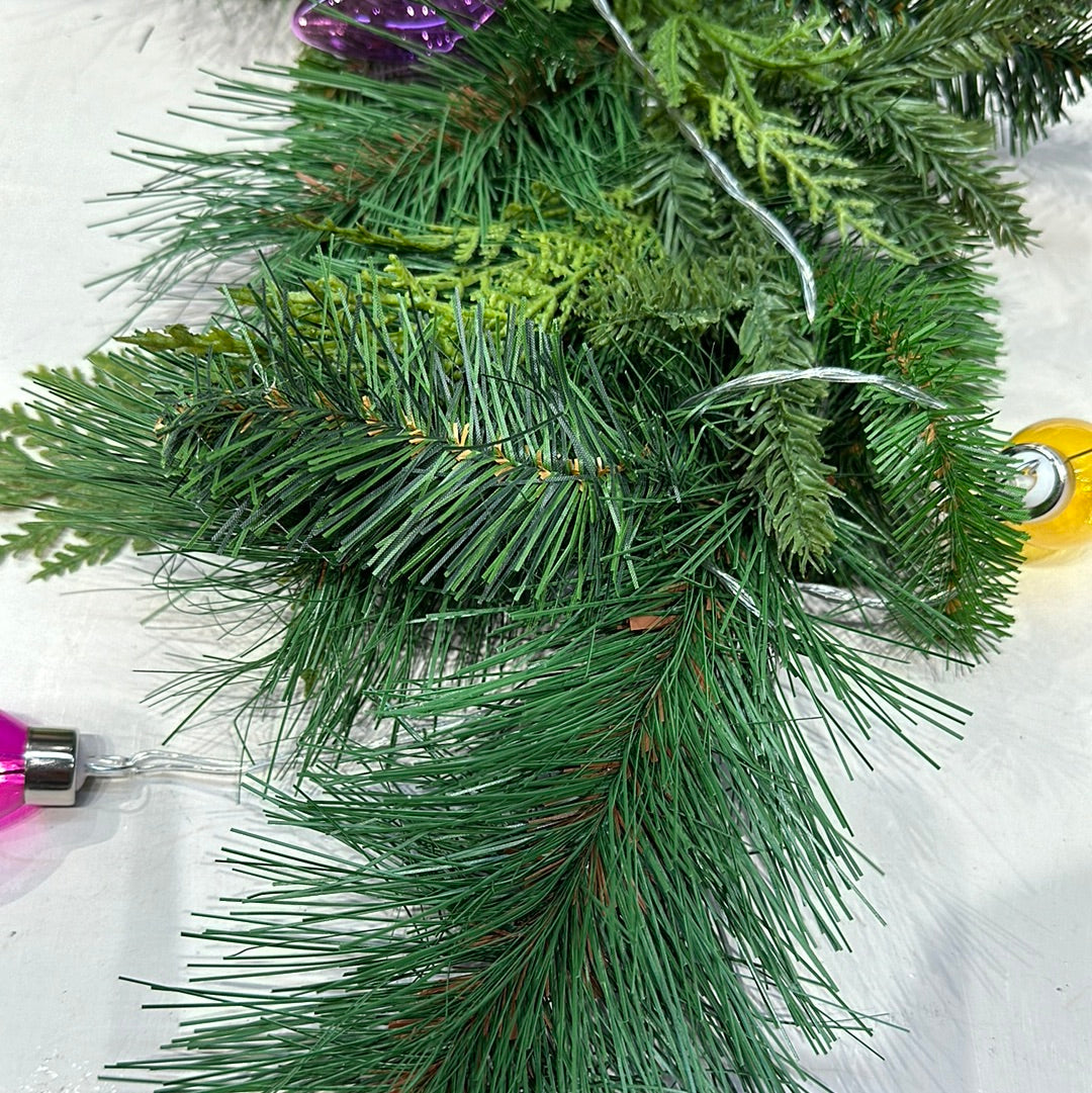 Bristol Pine Real Touch Evergreen Garland