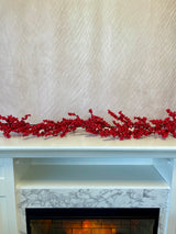 Red Winter Berry Garland