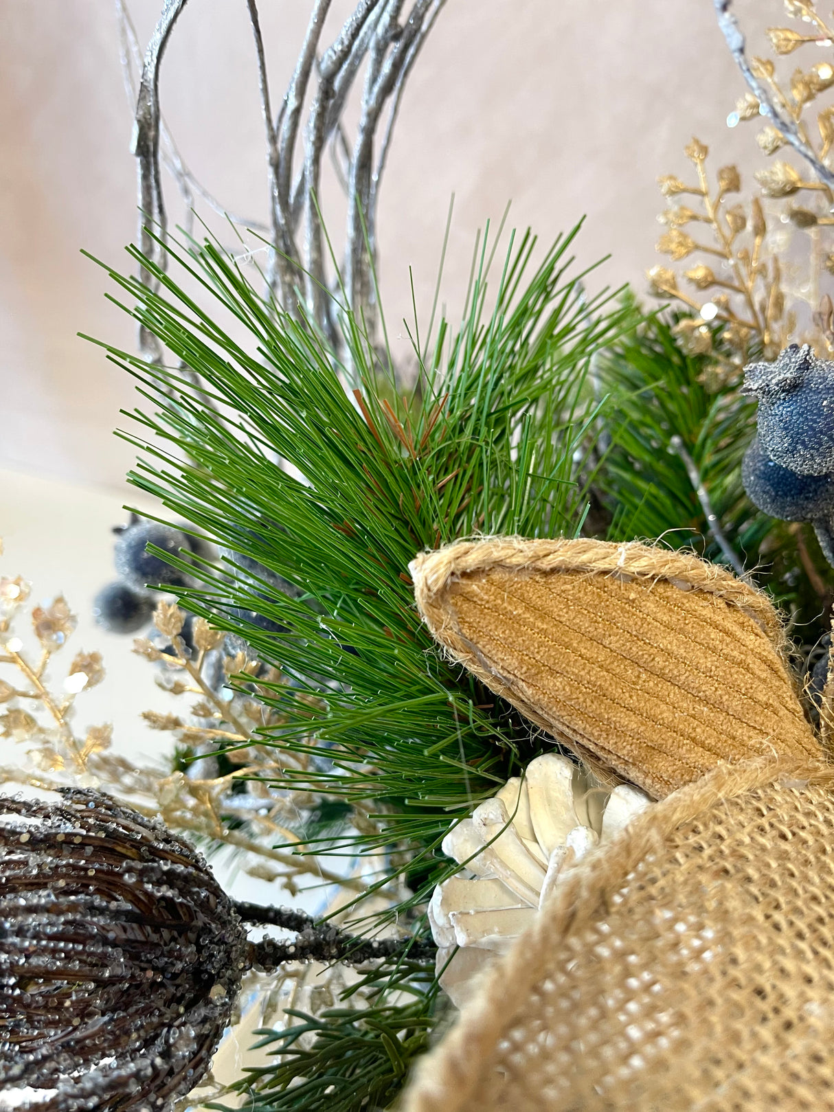 21" Season of Sparkle Centerpiece